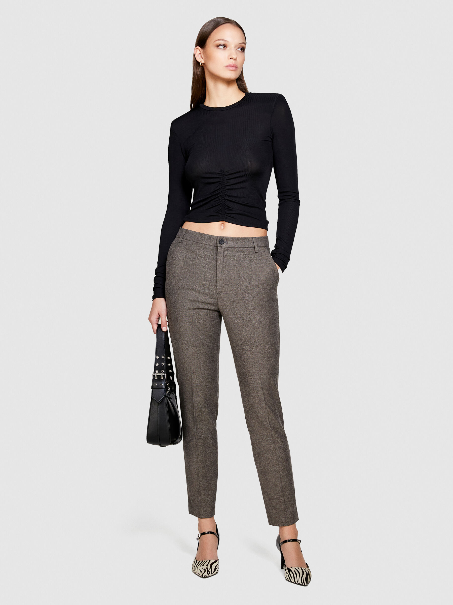 Pantalon cigarette homme store zara