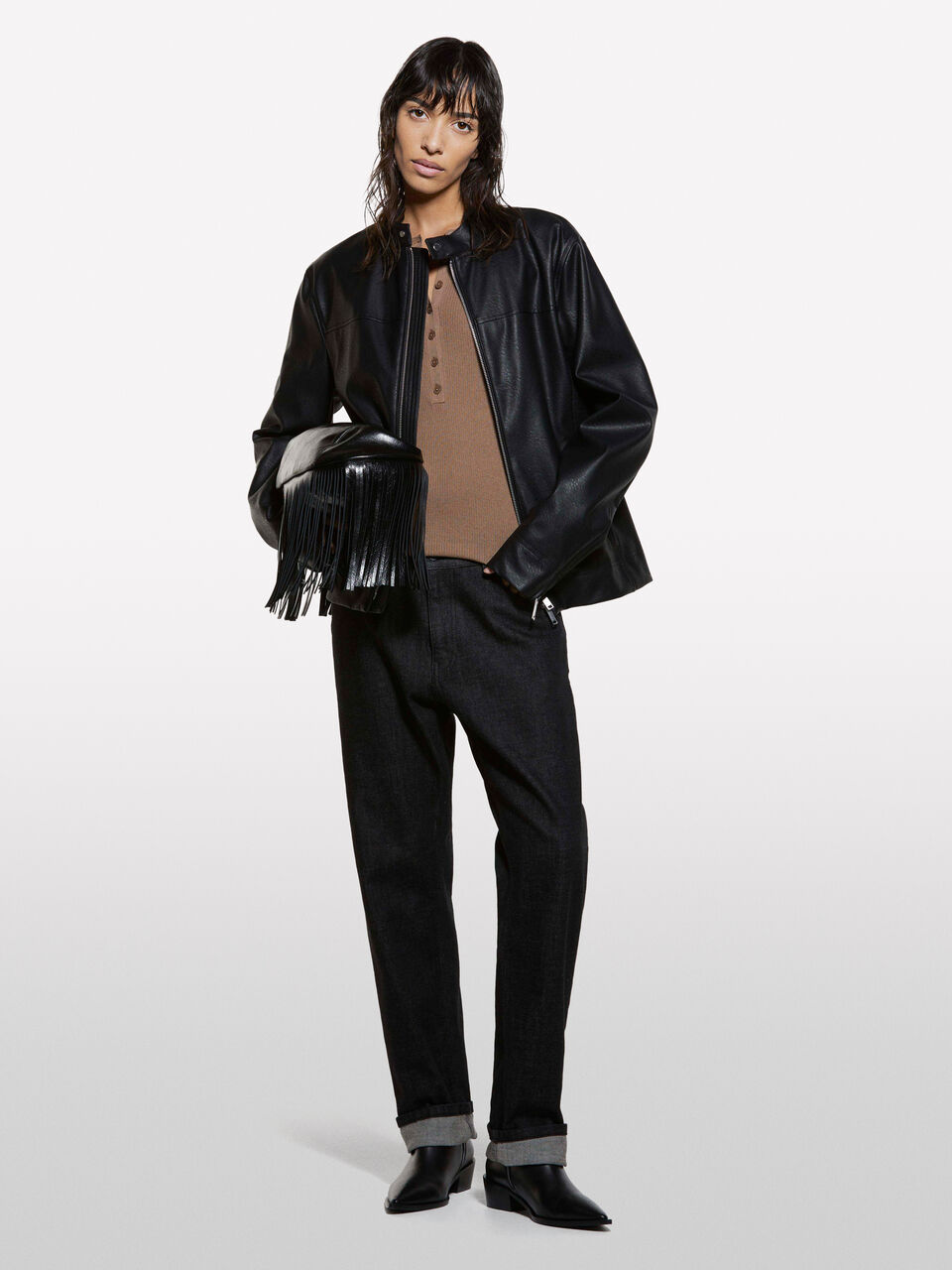 ROUND NECK SWEATL/S Femme image number null