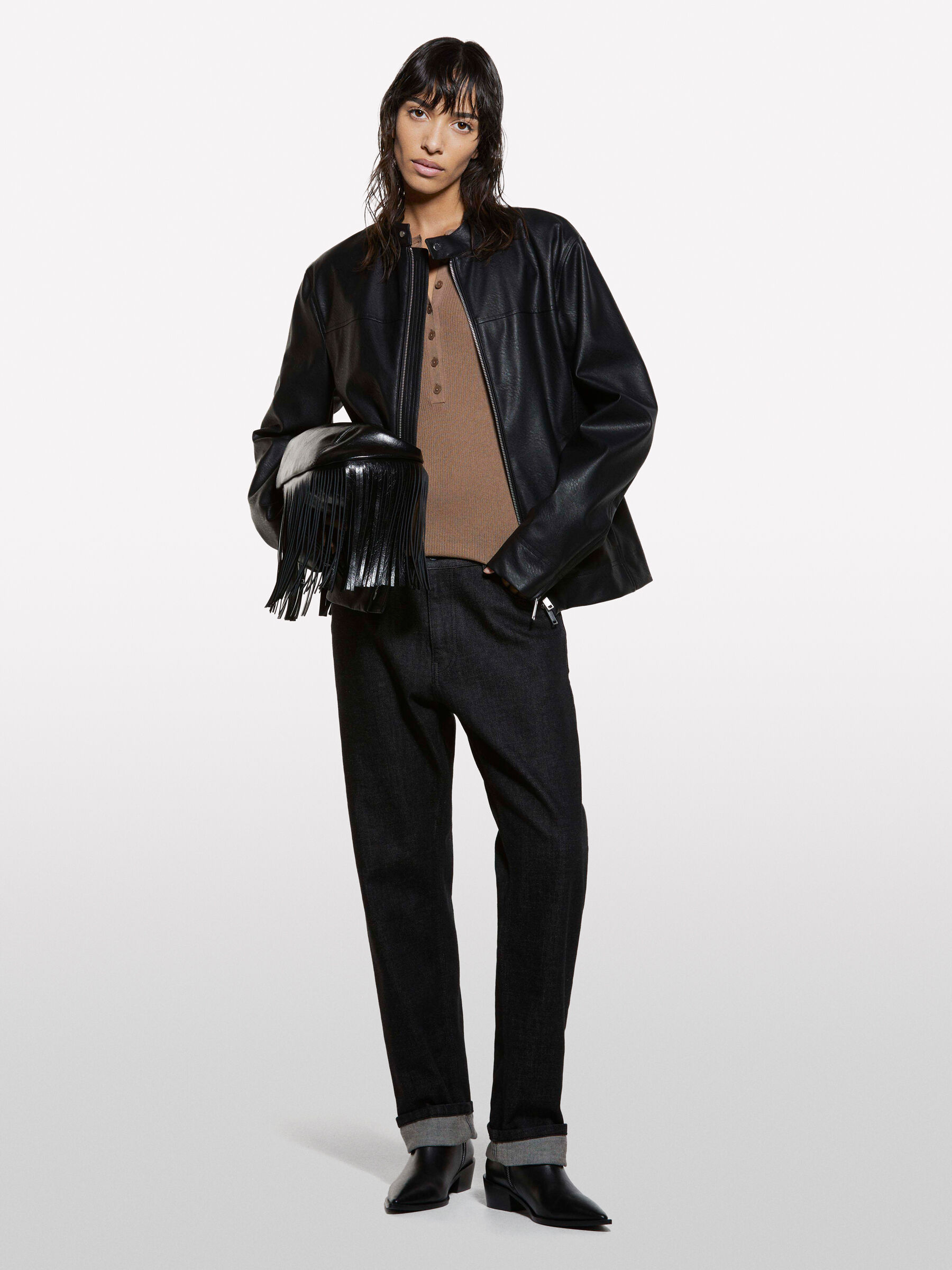 ROUND NECK SWEATL/S Femme image number null