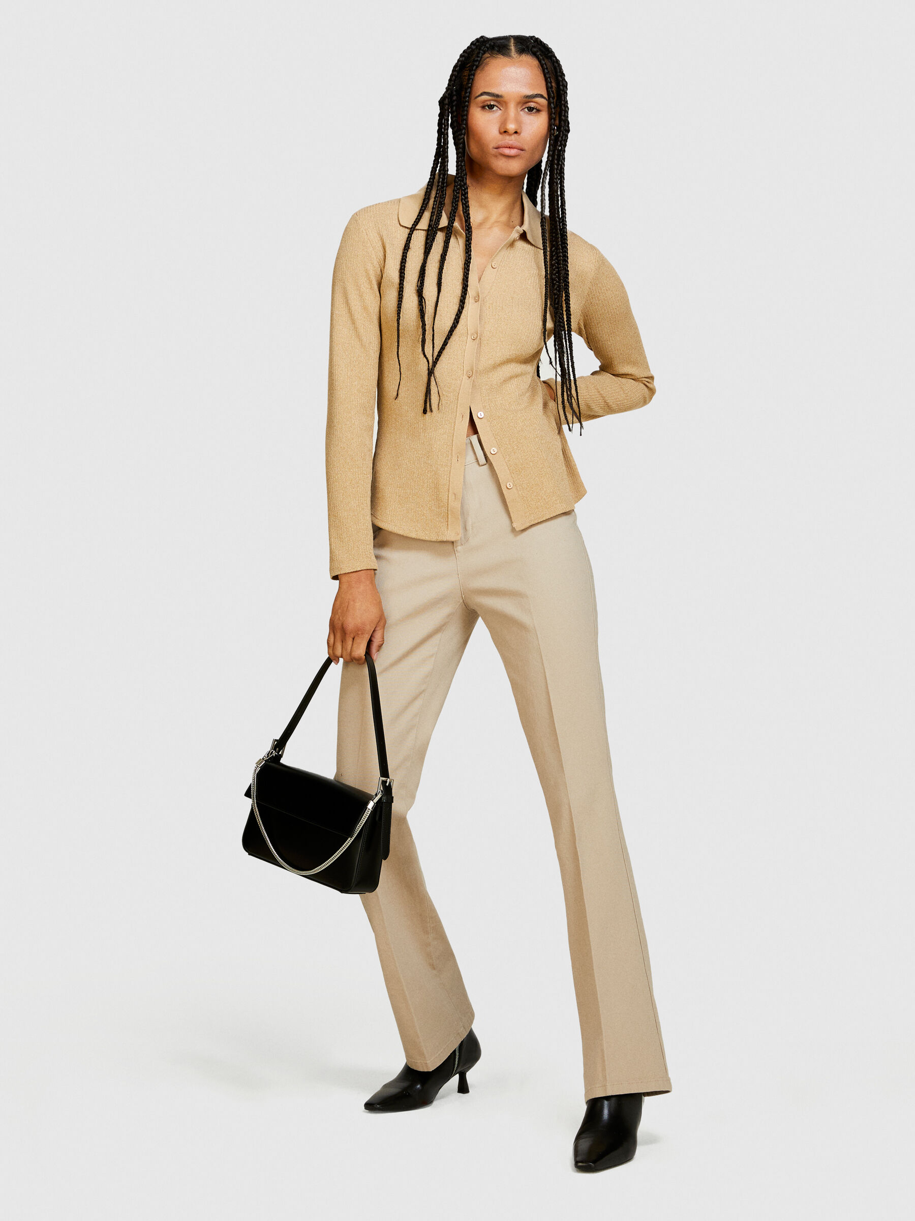 Pantalon sisley femme deals