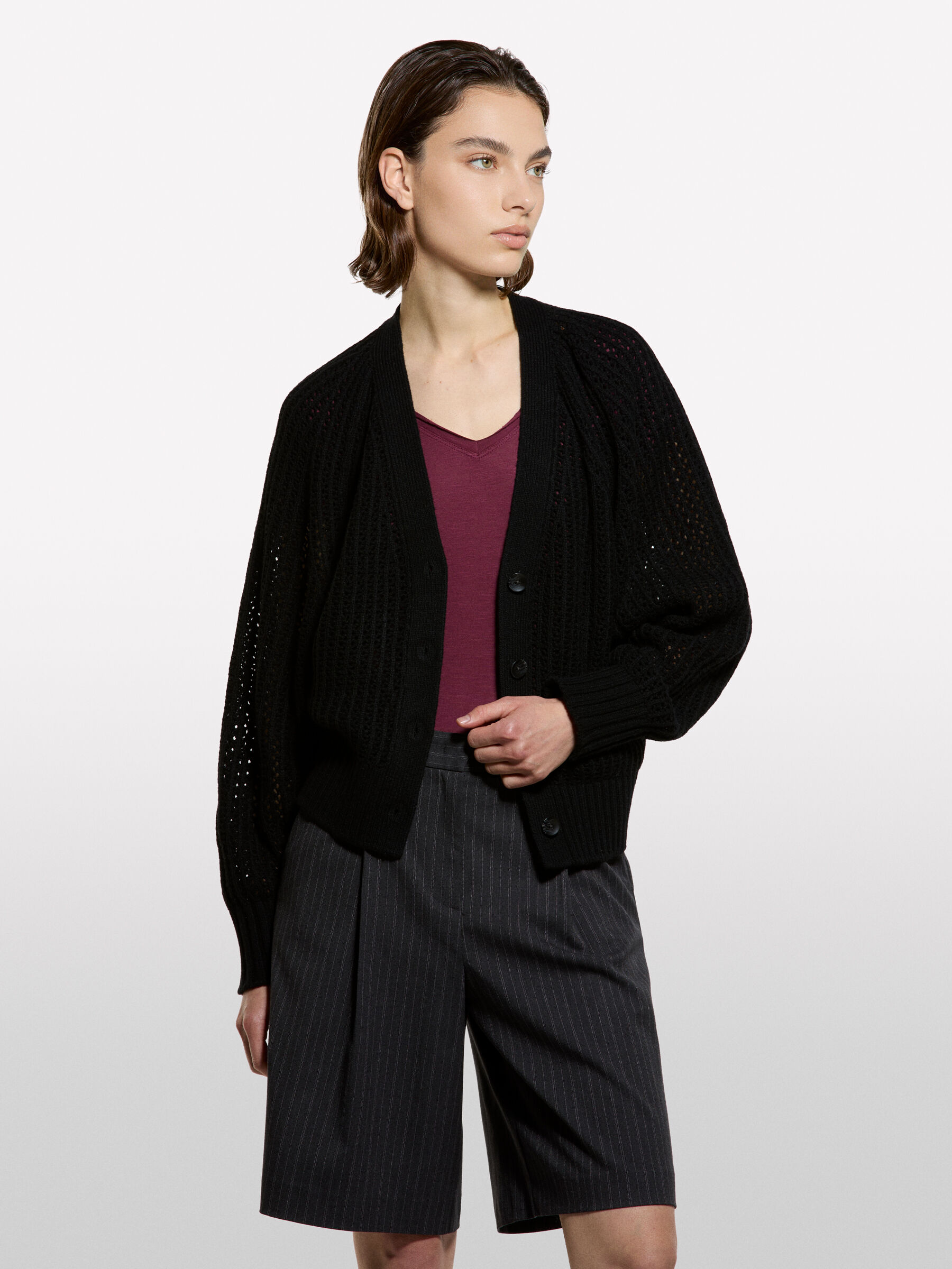 L/S CARDIGAN Femme image number null