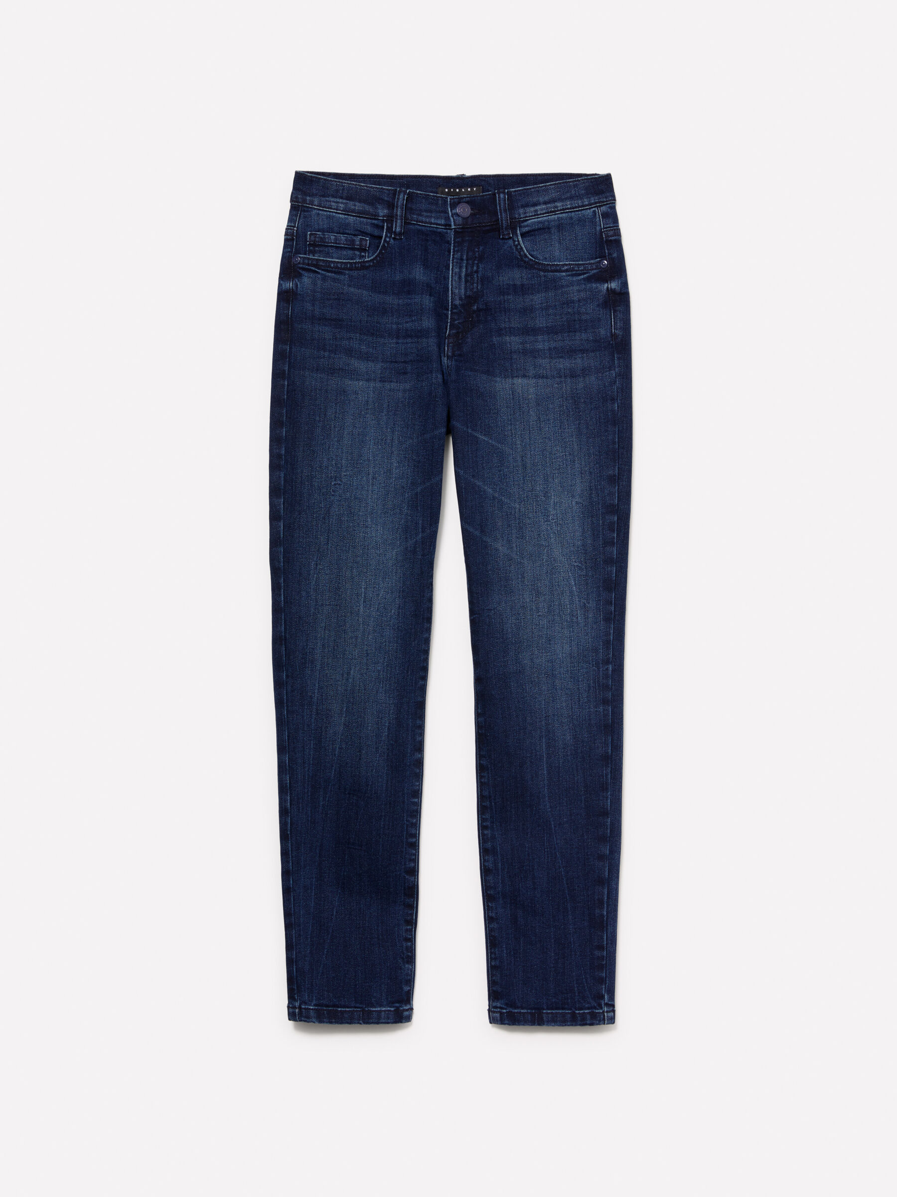 Jeans Papeete coupe skinny bleu fonce Bleu Fonce Sisley