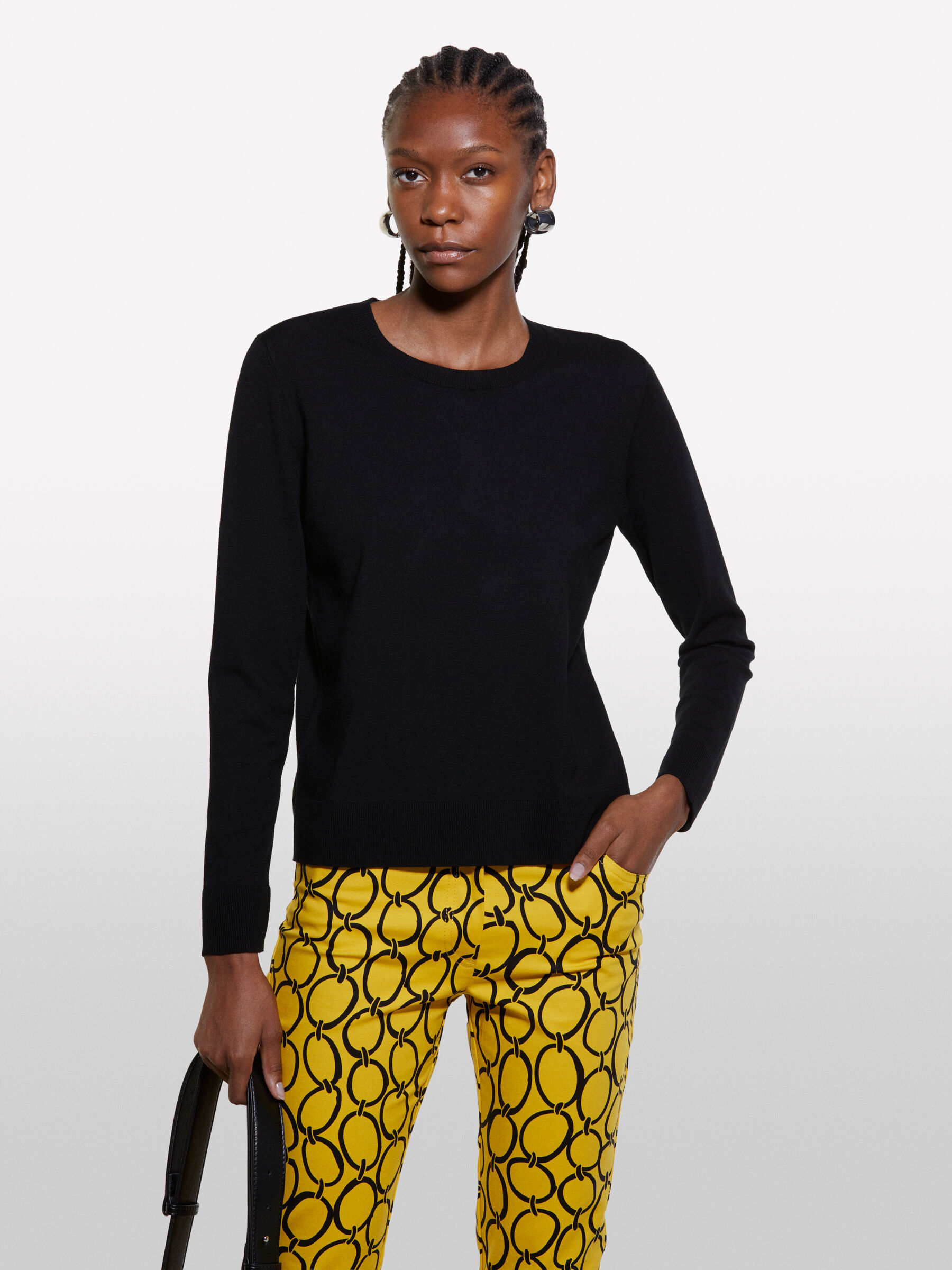 Pulls Col rond Femme elegants et casual Sisley