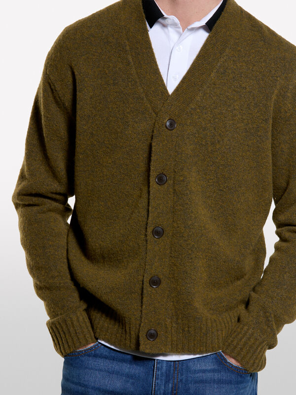 Cardigan &agrave; boutons - cardigans pour homme | Sisley