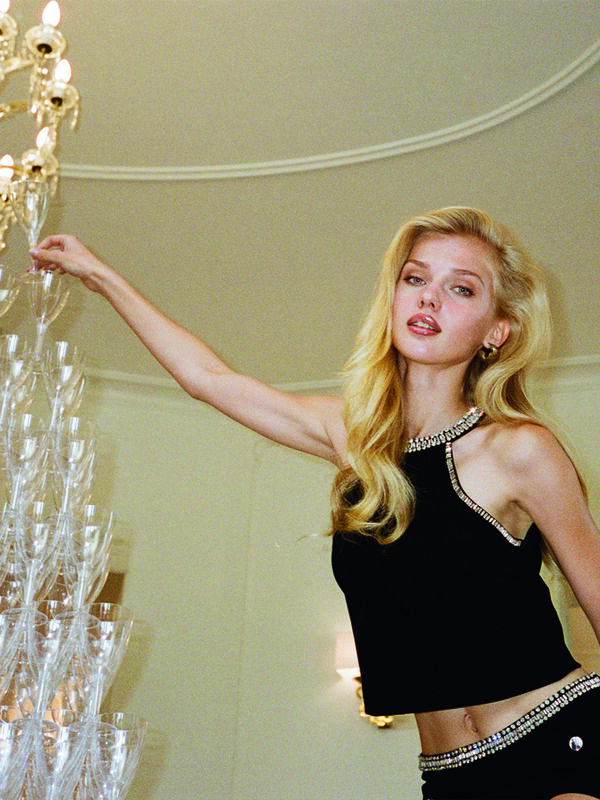 Haut avec application bijou - hauts pour femme | Sisley