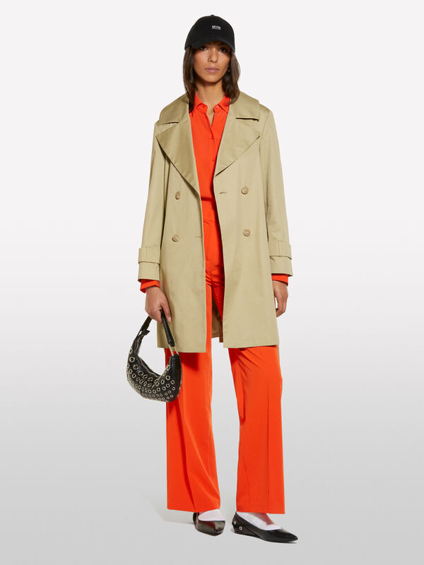Trench vert militaire - trenchs et imperméables pour femme | Sisley