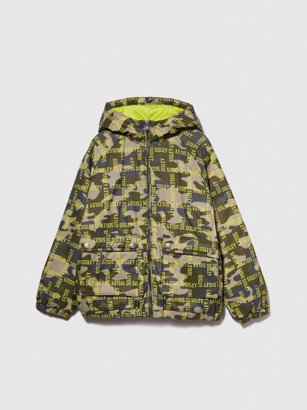 Blouson camouflage - vêtements d’extérieur pour garçon | Sisley Young