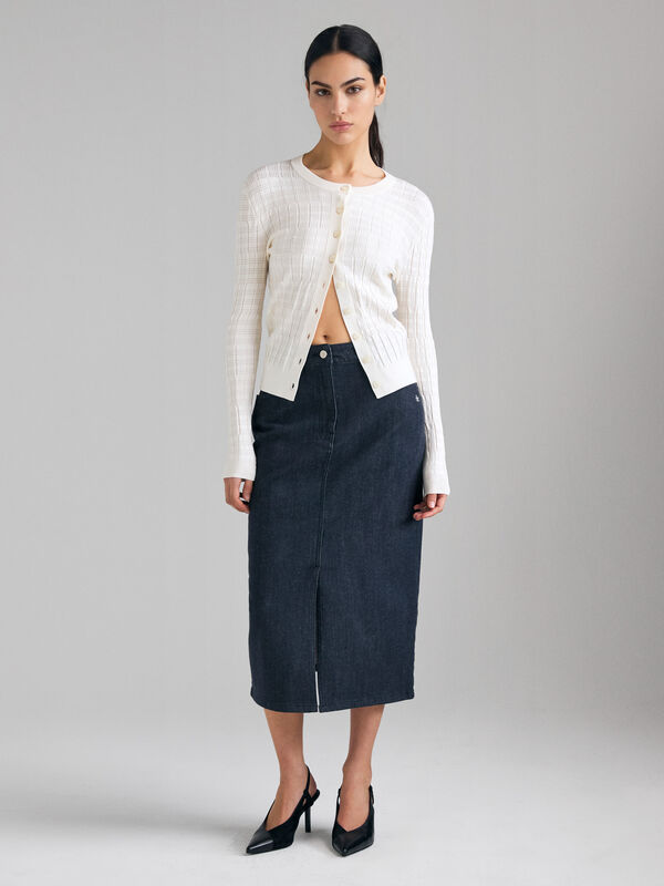 Cardigan textur&eacute; - cardigans pour femme | Sisley