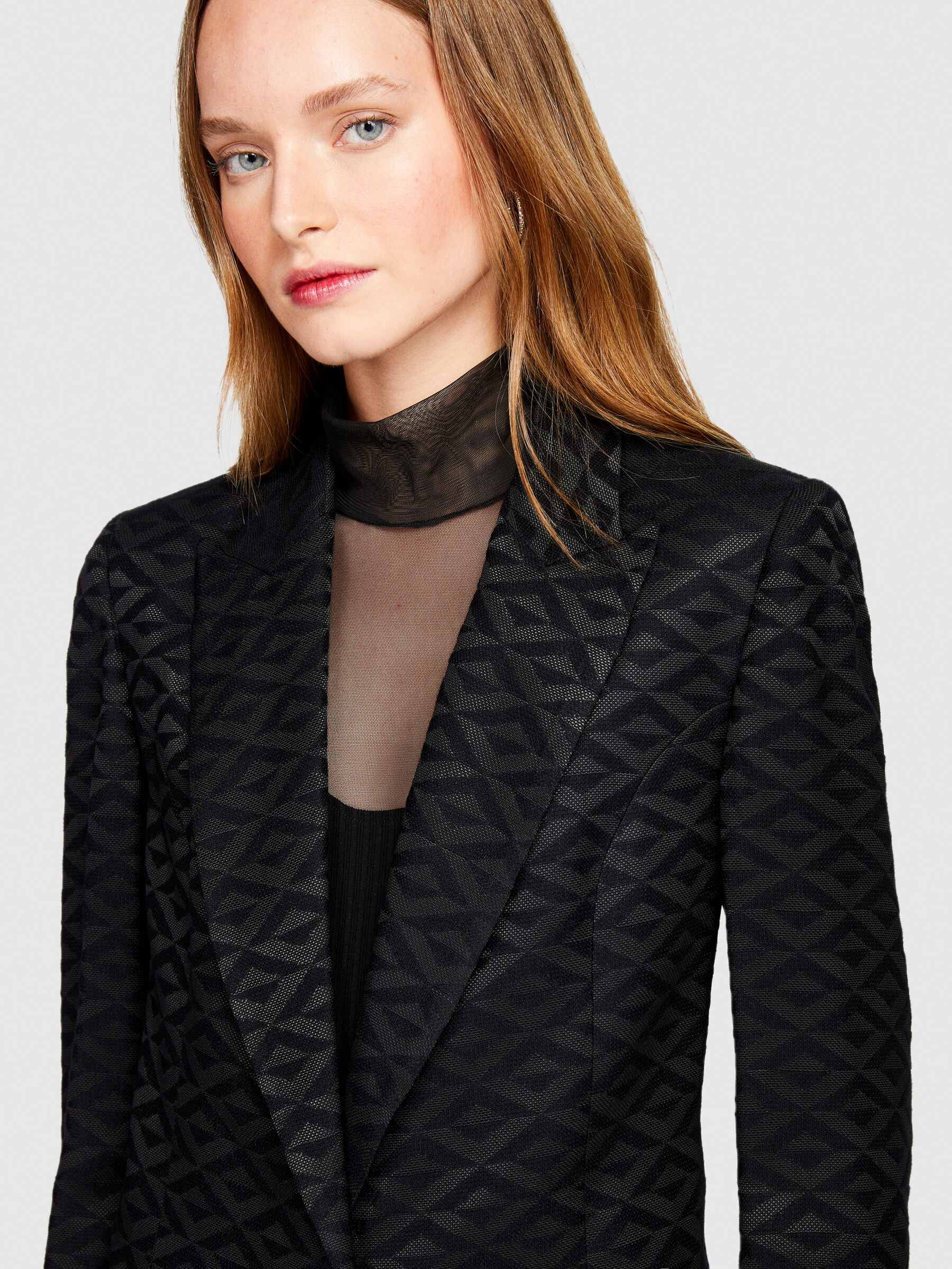 Blazer sale jacquard femme