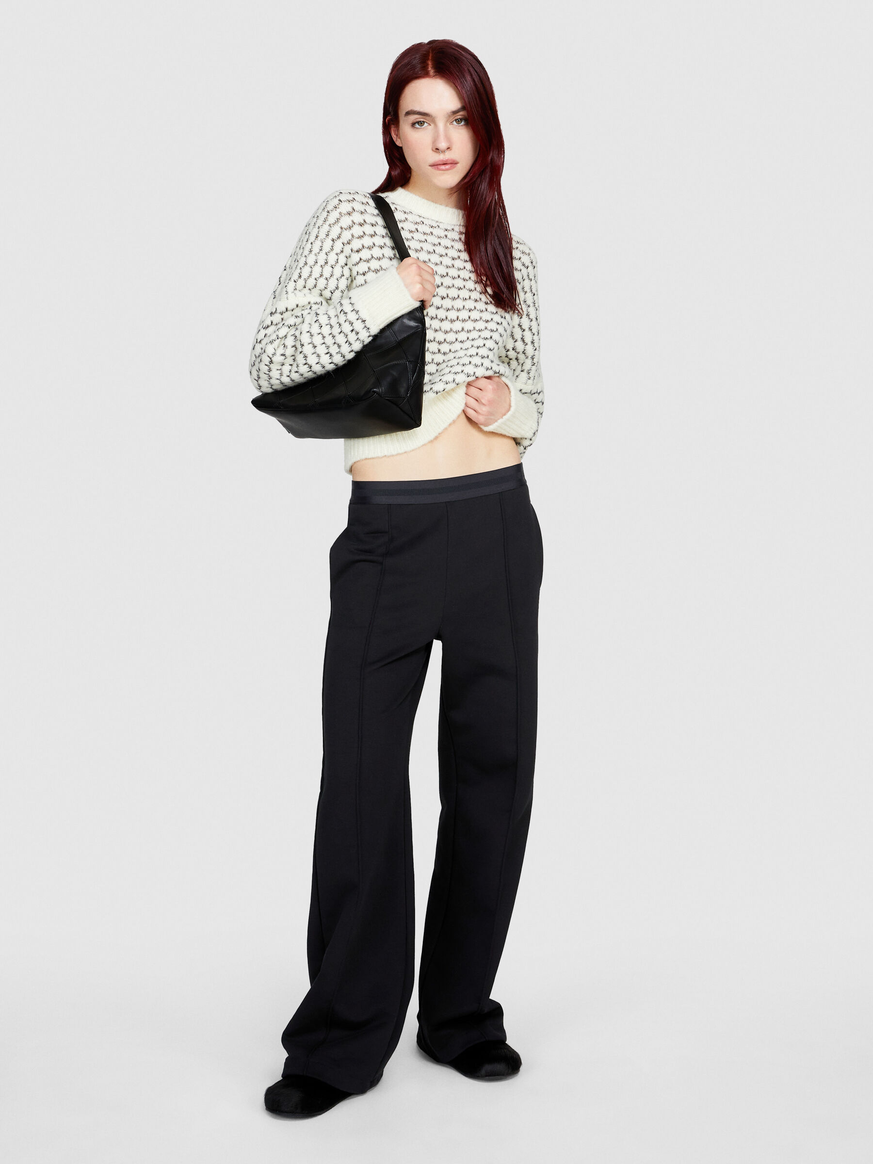 Pantalon shop sisley femme