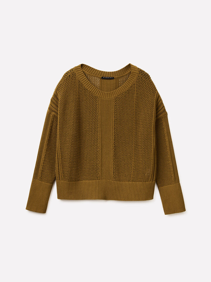 BOAT-NECK SWEAT.L/S Femme