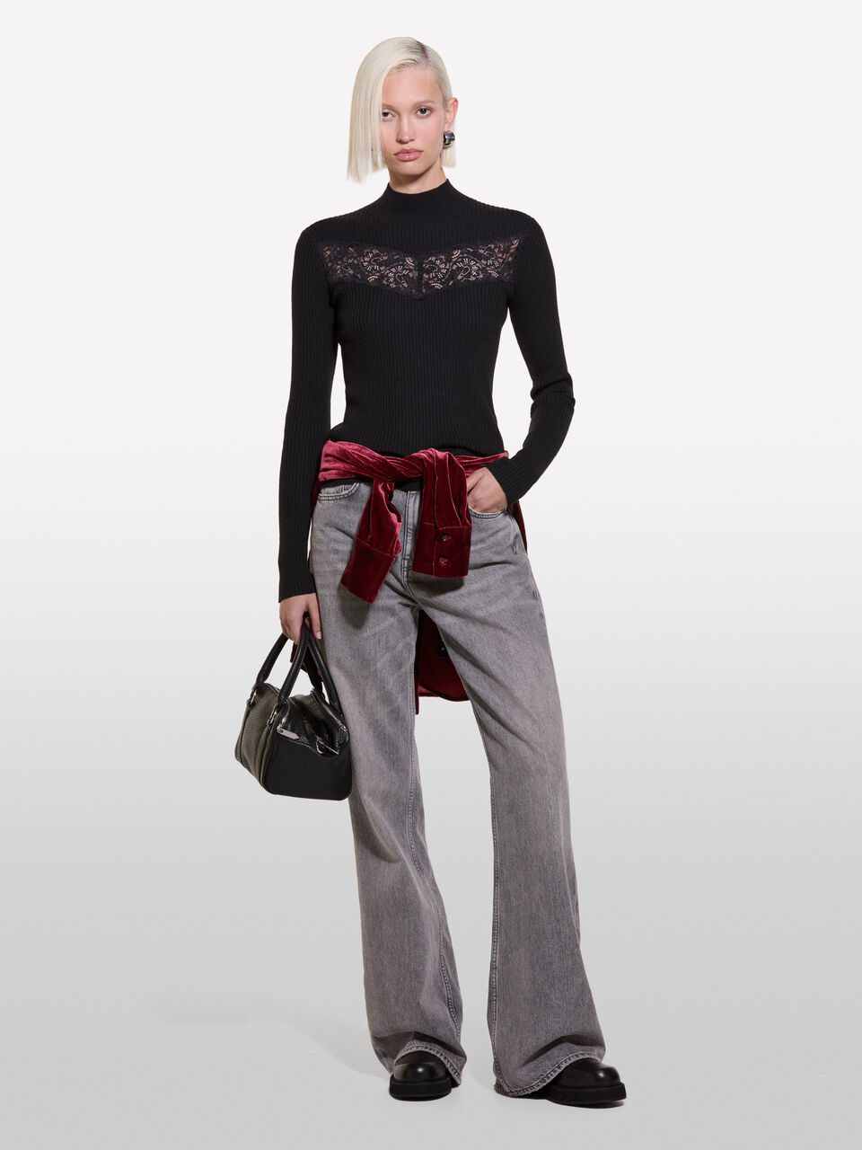 TURTLE NECK SW. L/S Femme image number null