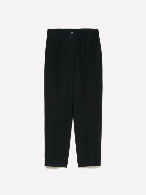 Jogging noir Jogging noir - pantalons de jogging pour femme | Sisley