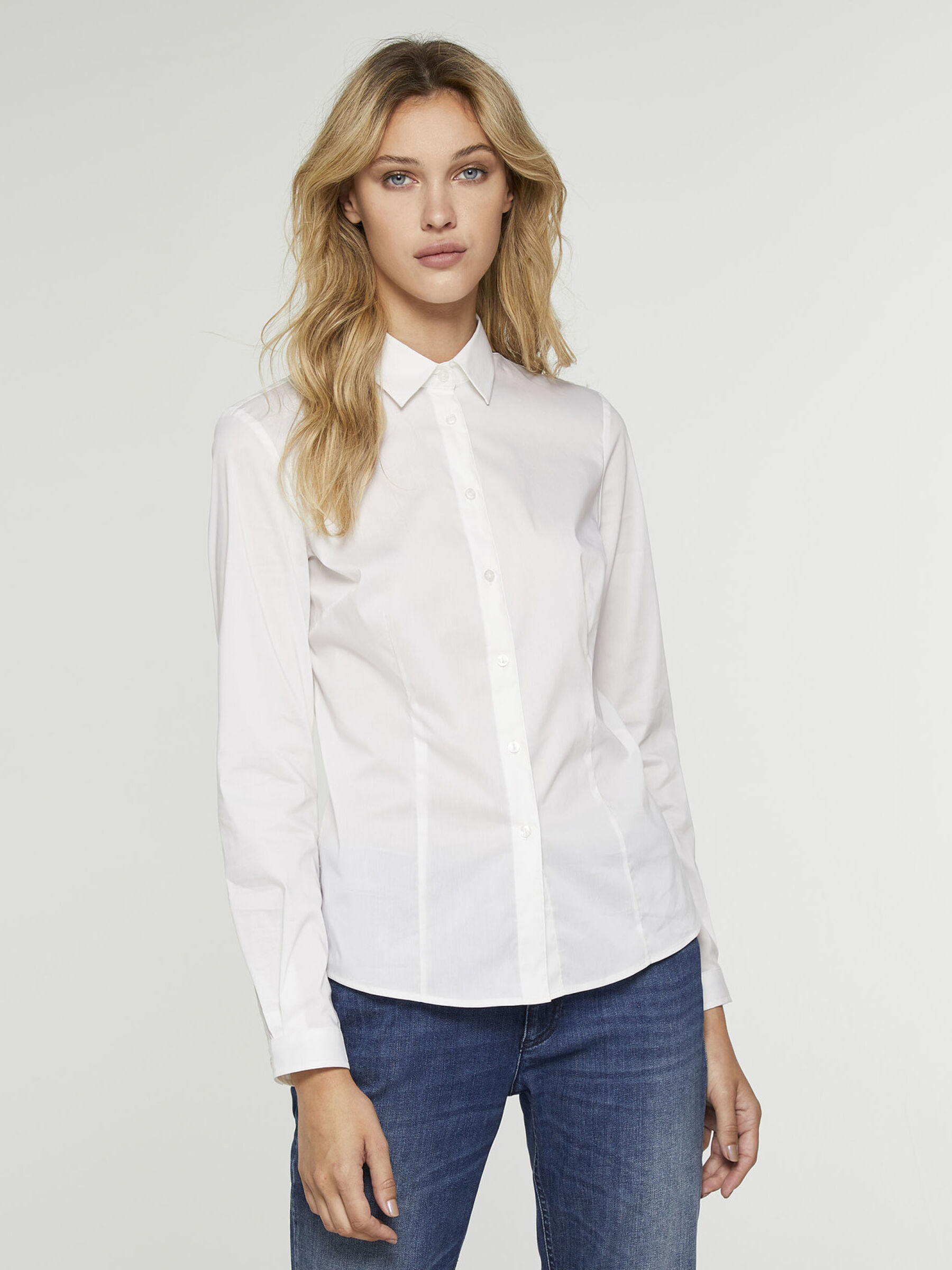 Chemise coupe slim Femme image number null
