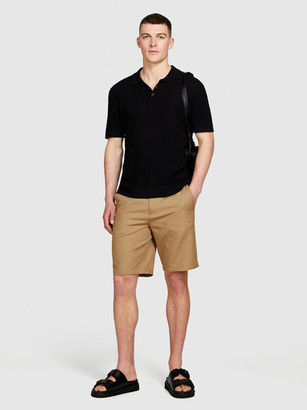 Bermuda slim coupe confort - shorts pour homme | Sisley