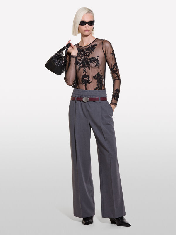 TROUSERS - pantalons palazzo pour femme | Sisley