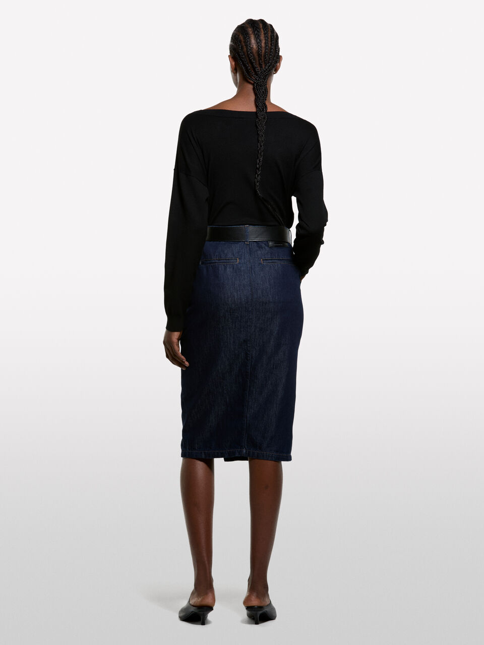 BOAT-NECK SWEAT.L/S Femme image number null