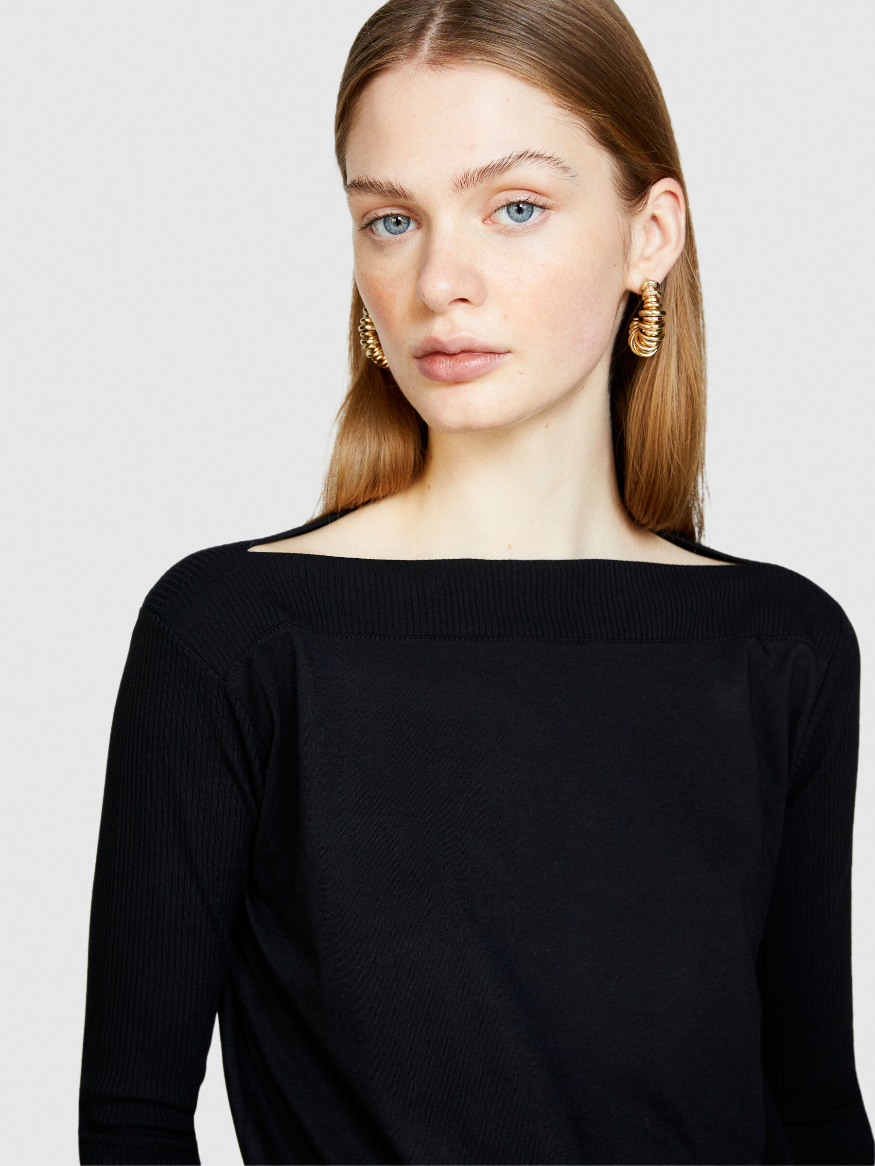 Tee shirt bas arrondi new arrivals