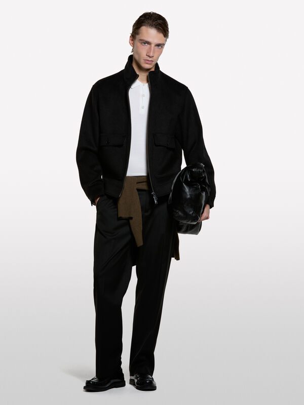 Polo cr&egrave;me en maille - polos pour homme | Sisley