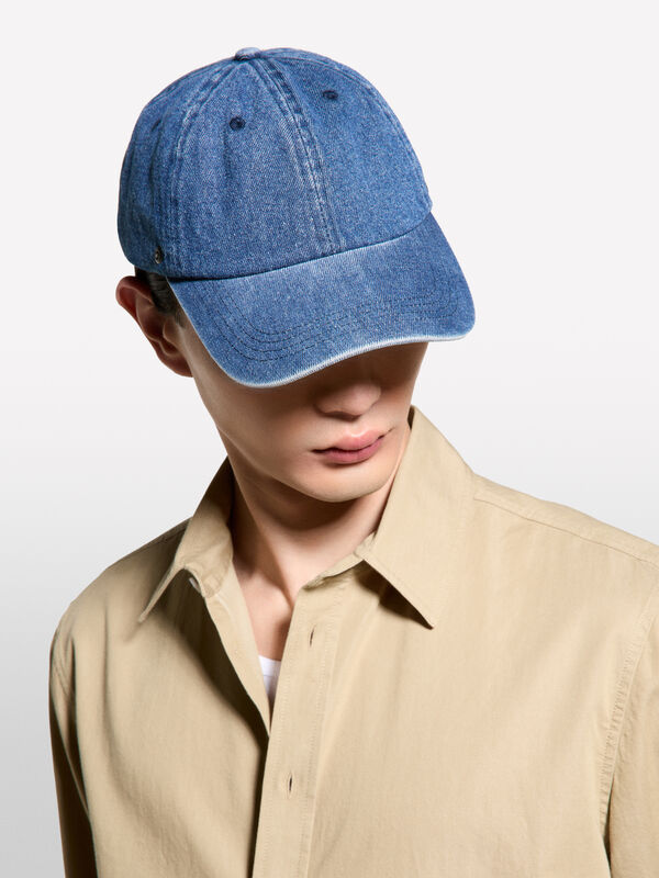 Casquette en jean - chapeaux pour homme | Sisley