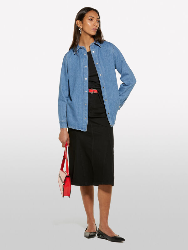 Chemise en jean - chemises pour femme | Sisley