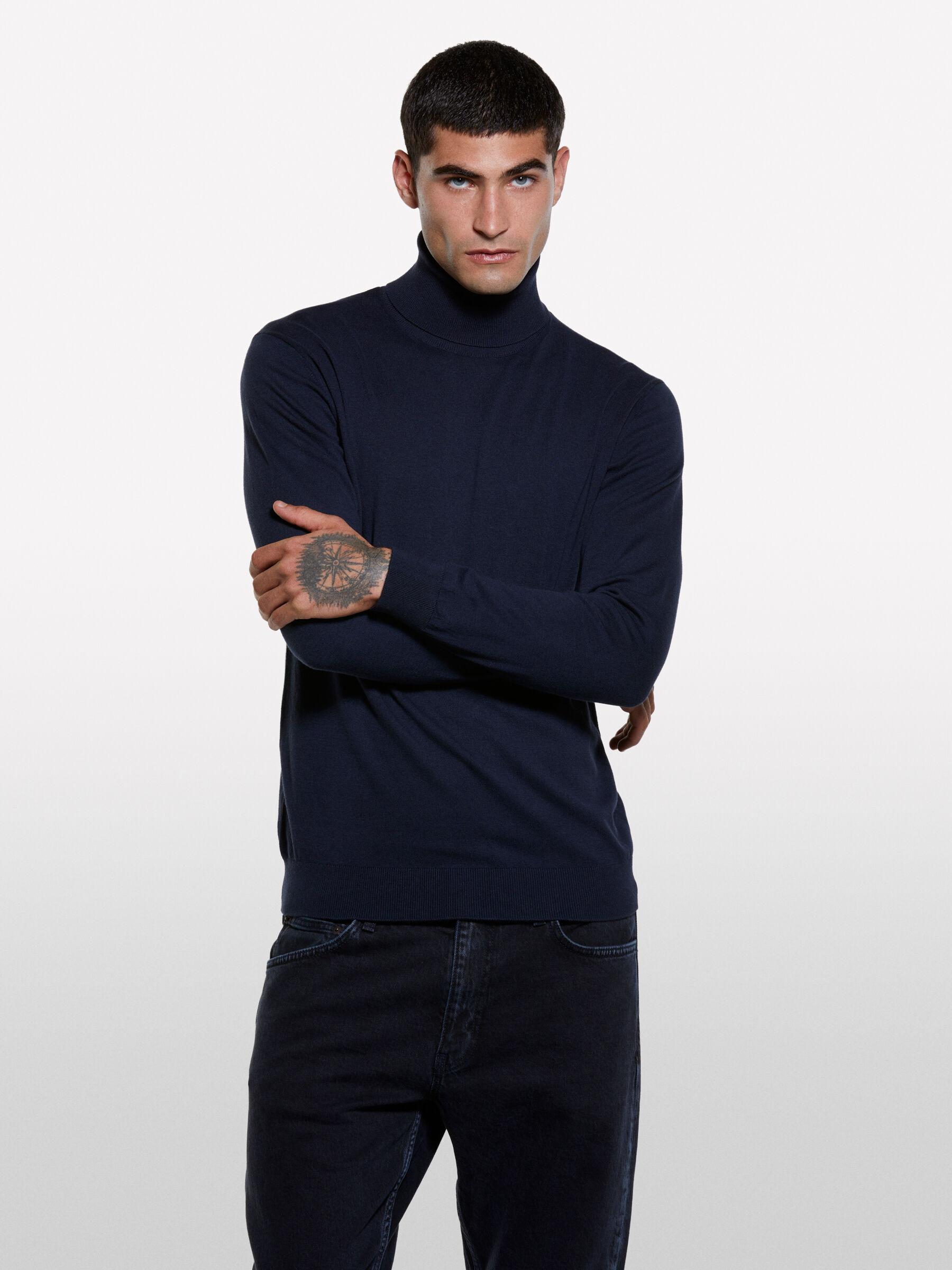 TURTLE NECK SW. L/S Homme image number null