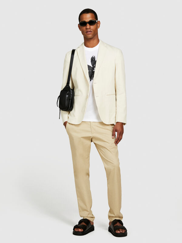 Chino coupe slim - pantalons chinos pour homme | Sisley