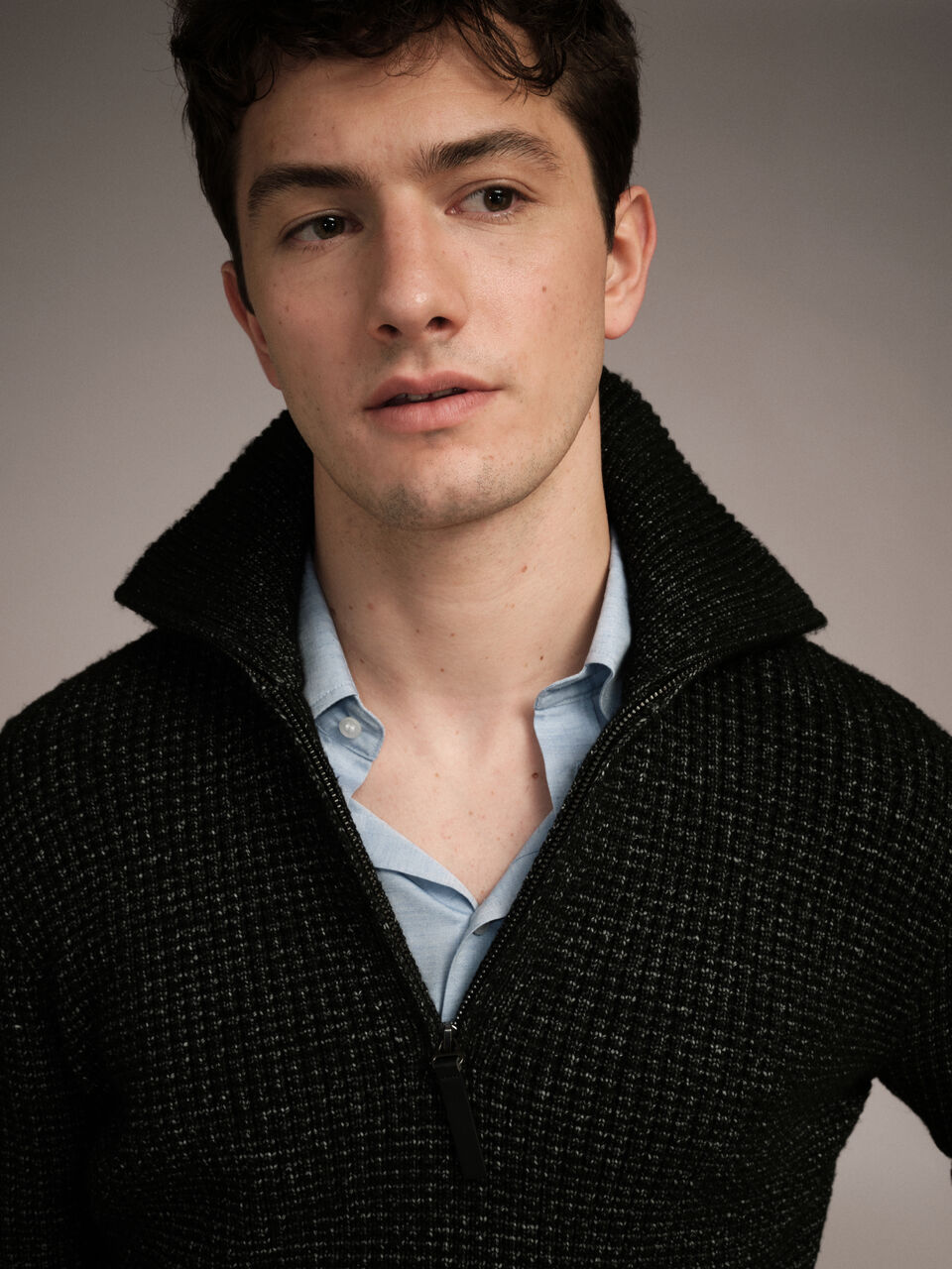 ROUND NECK SWEATL/S Homme image number null