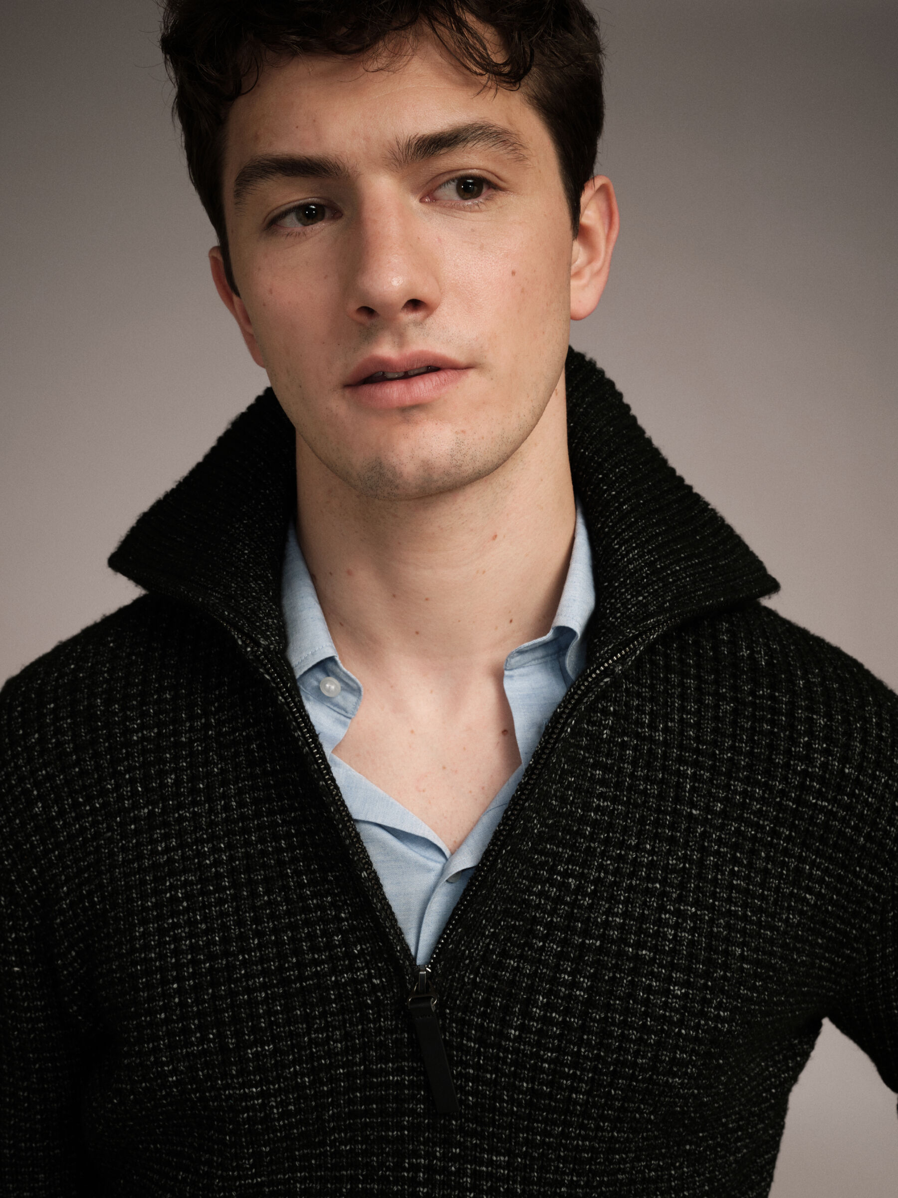 ROUND NECK SWEATL/S Homme image number null