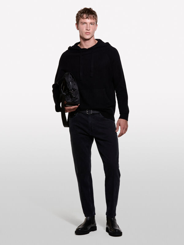 Jeans Miami coupe carrot bleu foncé - jeans coupe skinny pour homme | Sisley