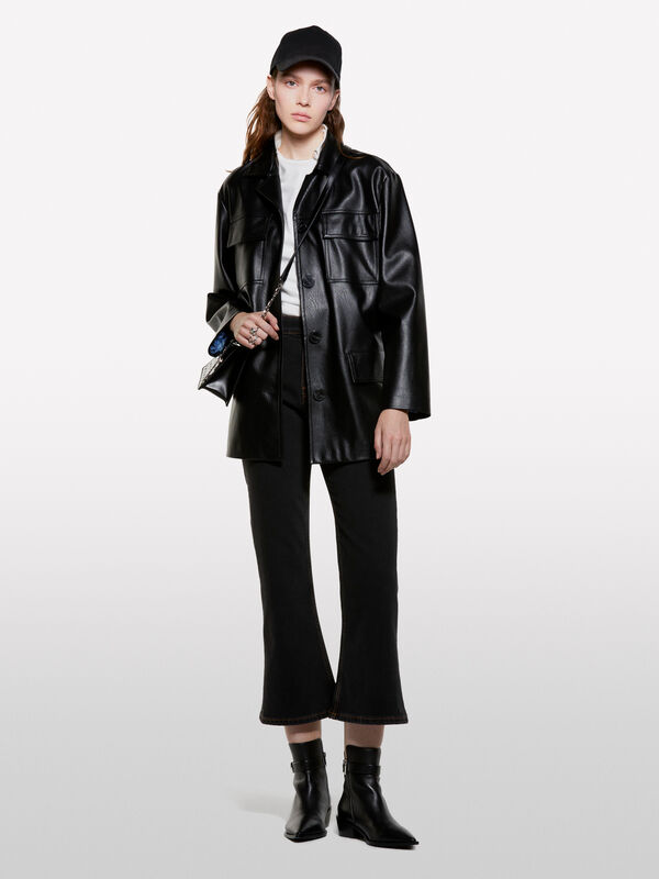 Jean bootcut noir - mid season promotions femme | Sisley