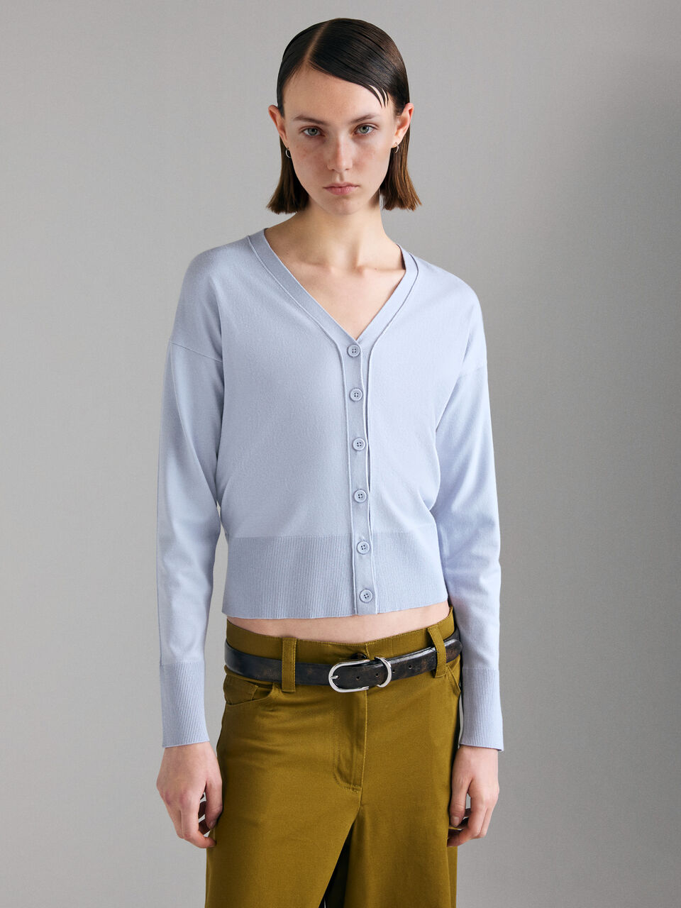 L/S CARDIGAN Femme image number null