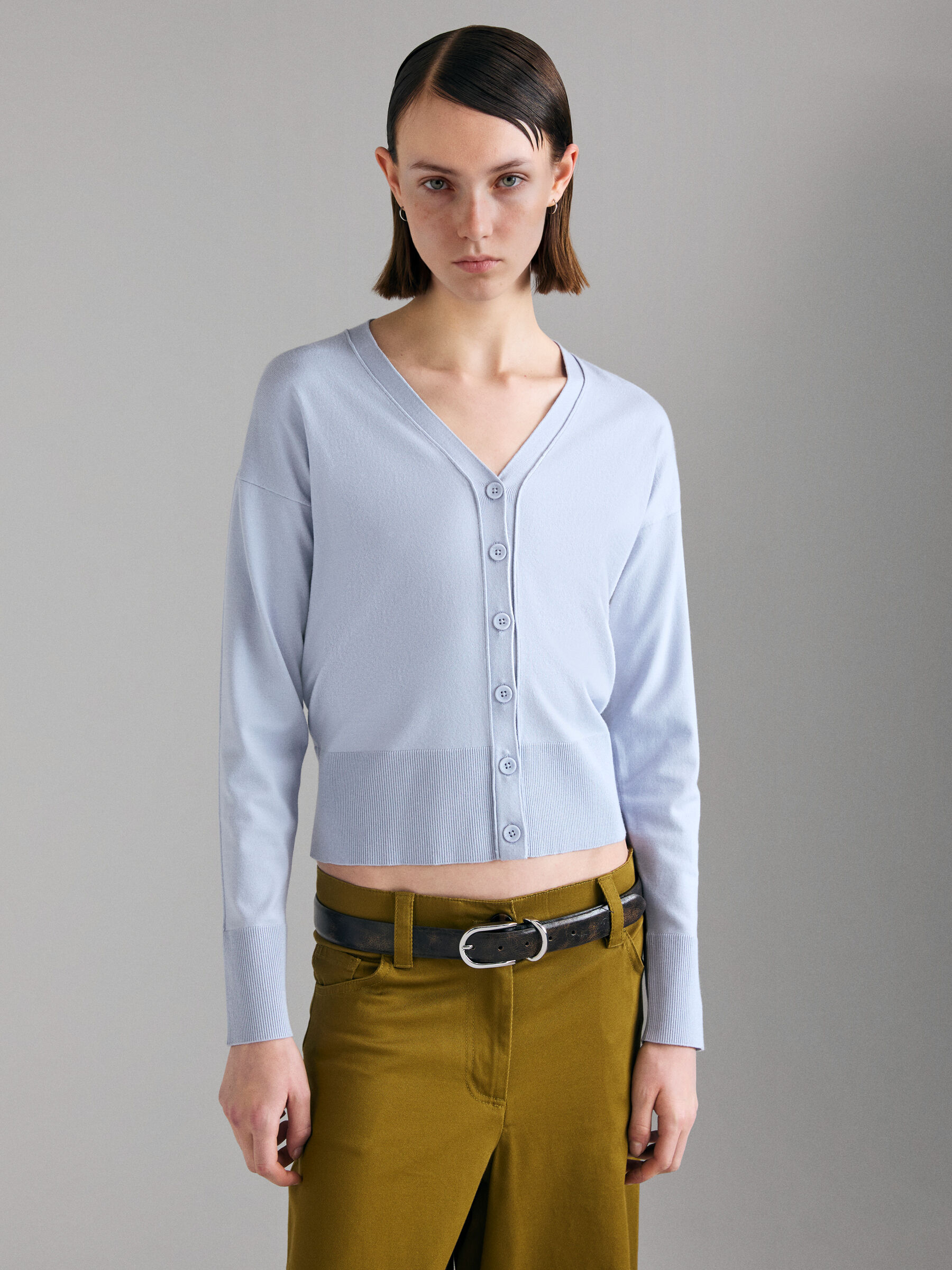 L/S CARDIGAN Femme image number null