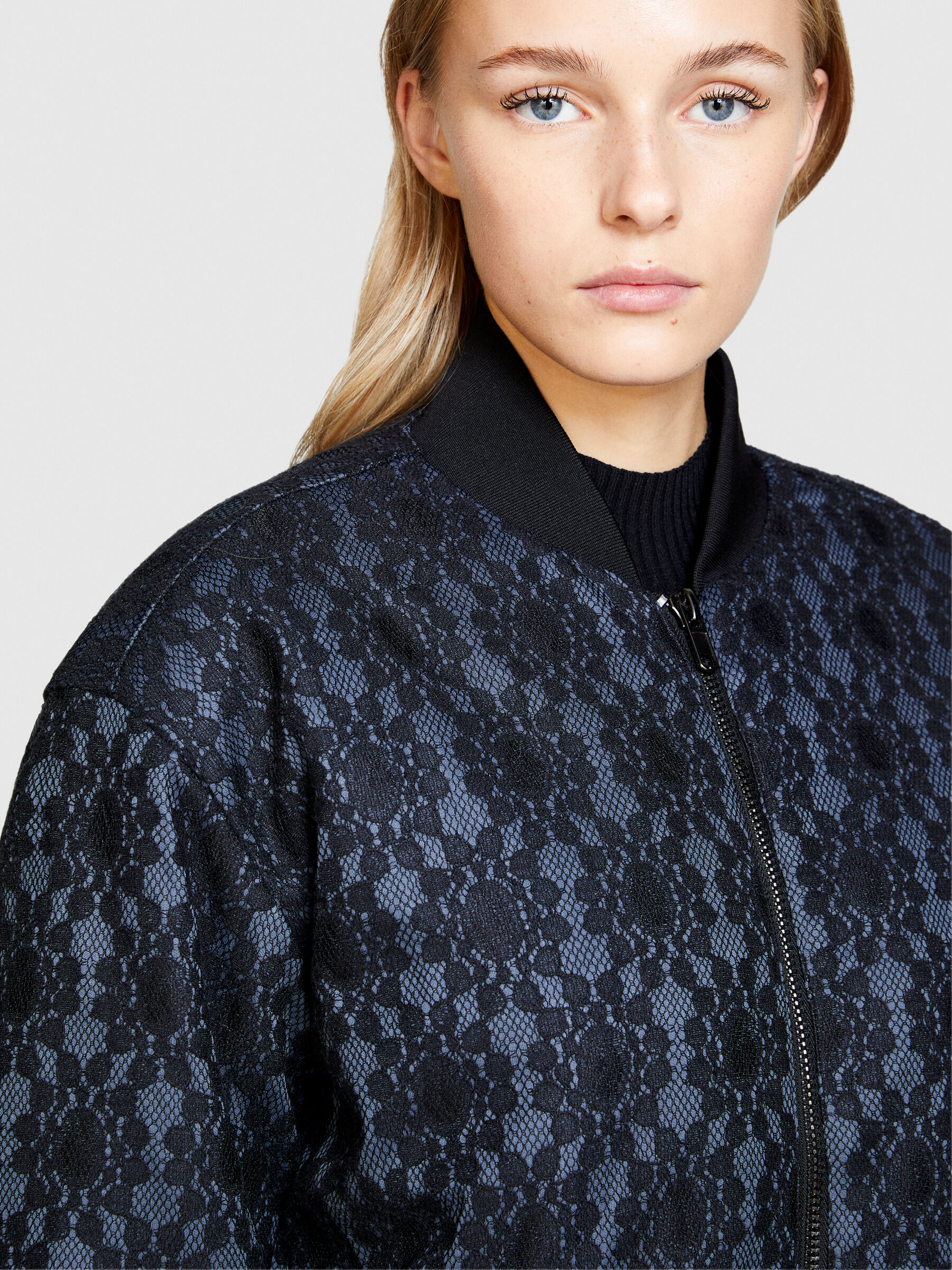 Bombers discount femme dentelle