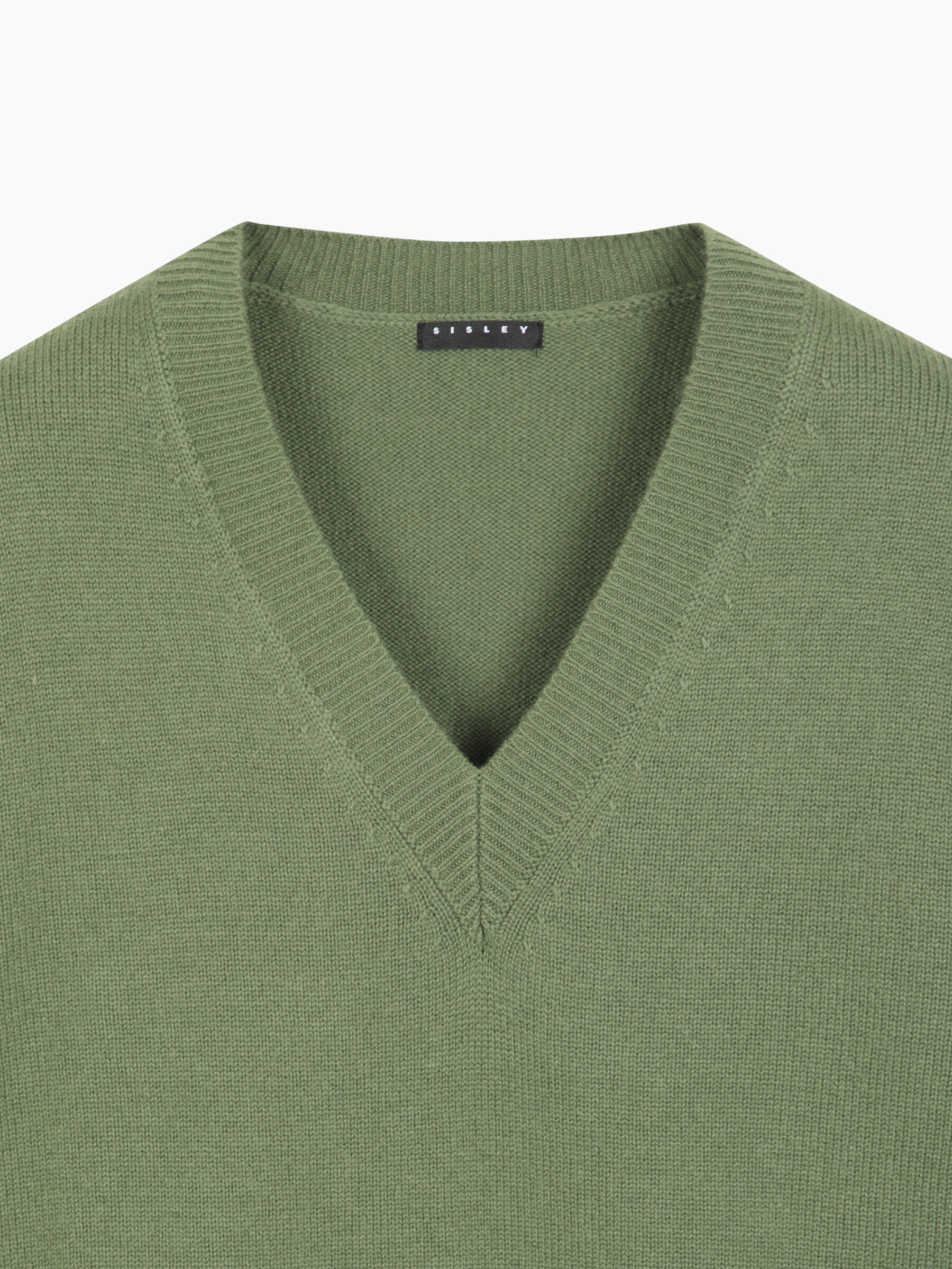 V NECK SWEATER L/S Femme image number null