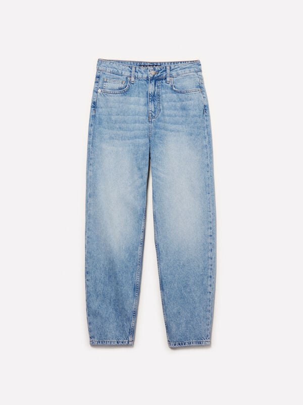 Jean léger coupe mom style 68 Jean léger coupe mom style 68 - jeans mom et boyfriend pour femme | Sisley