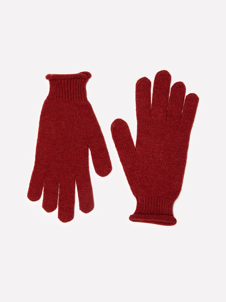 KNITTED GLOVES Femme