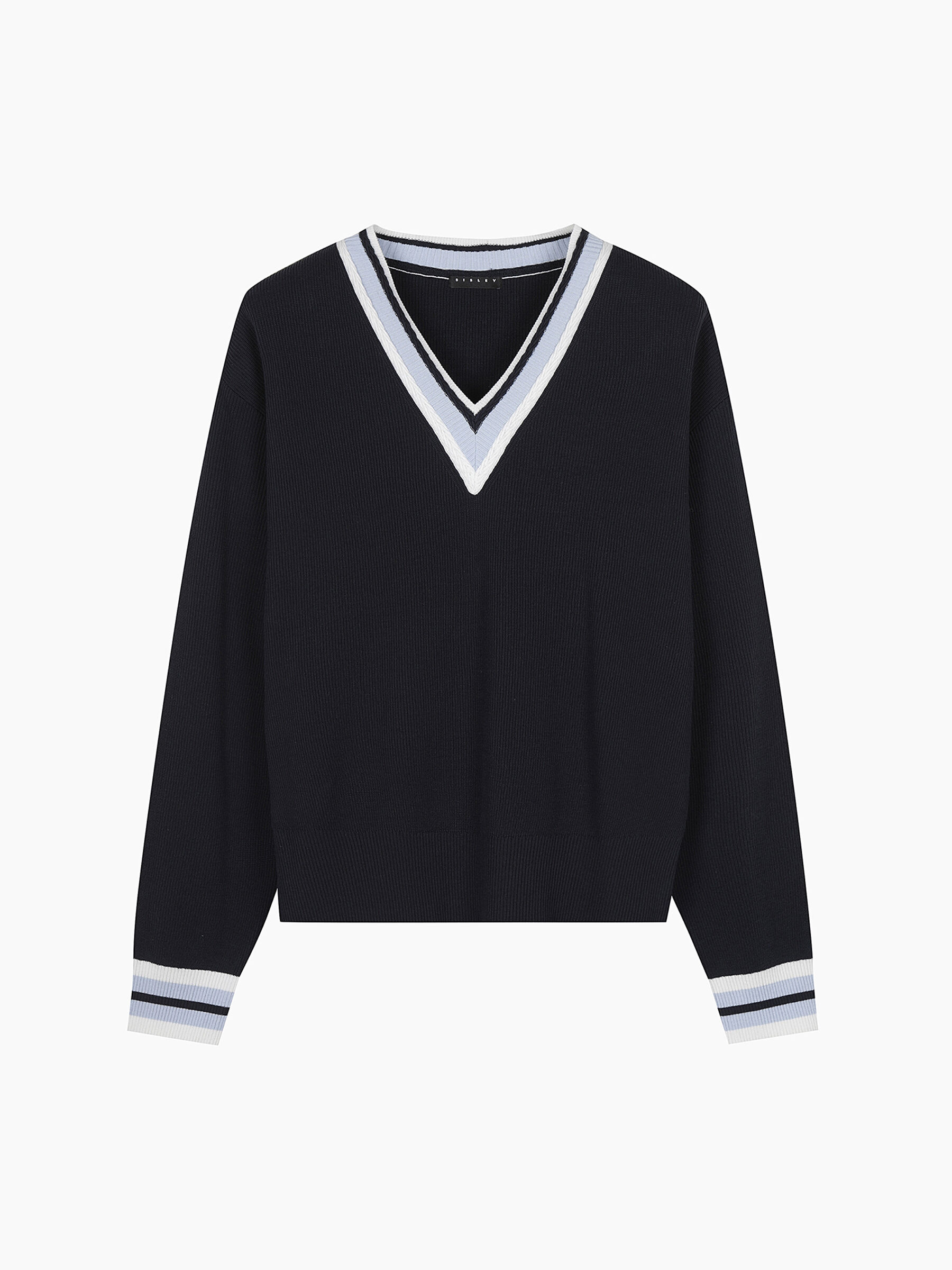 V NECK SWEATER L/S Femme image number null