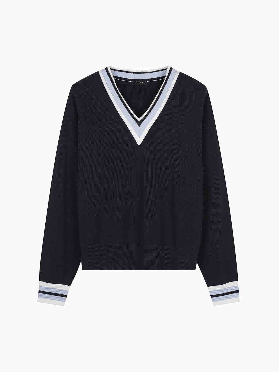 V NECK SWEATER L/S Femme image number null