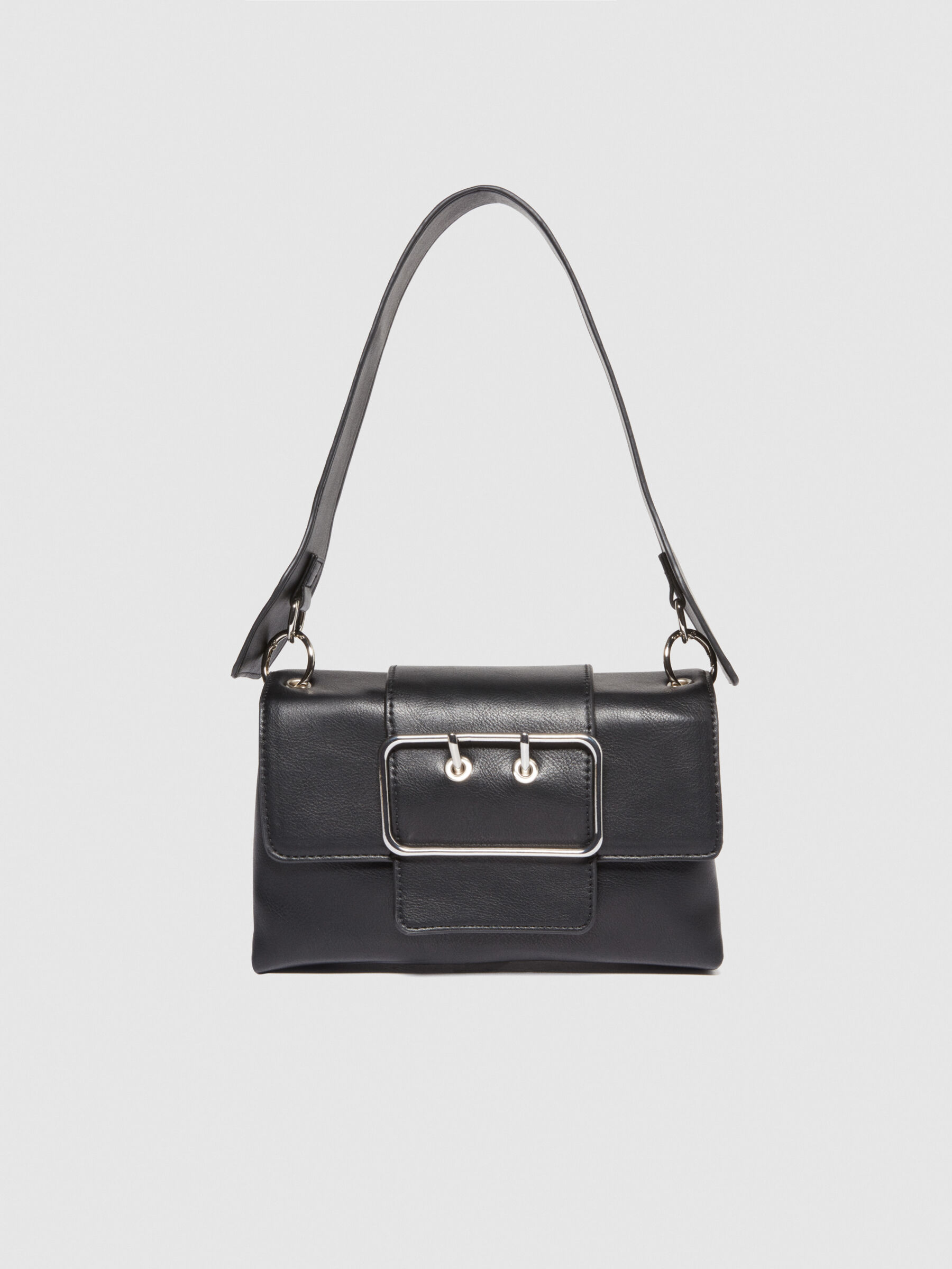 Sac port paule large boucle Noir Sisley