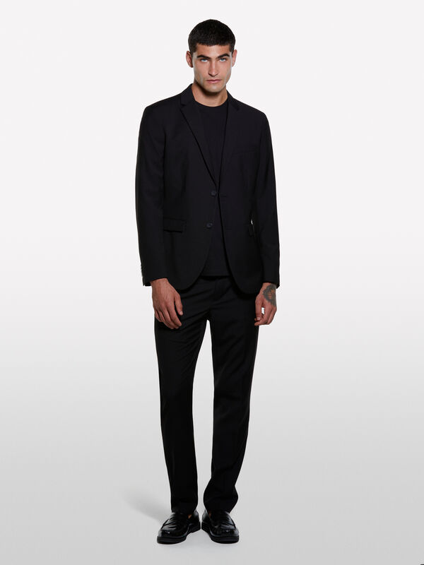 Blazer noir sur mesure Blazer noir sur mesure - blazers pour homme | Sisley