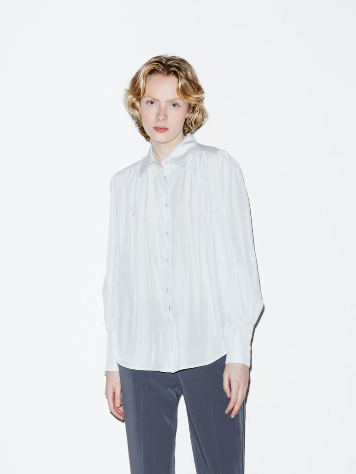 Chemise en satin Femme