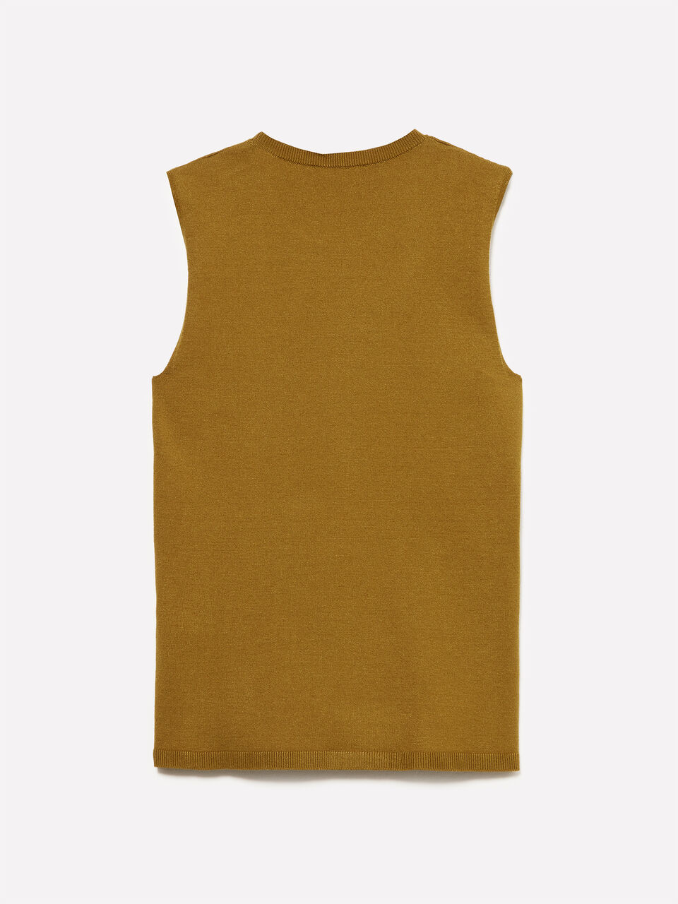 SLEEVELESS SWEATER Femme image number null