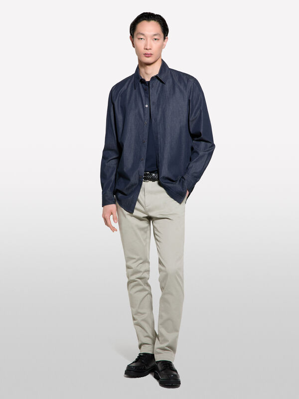 Chemise coupe relaxed Chemise coupe relaxed - chemises regular pour homme | Sisley