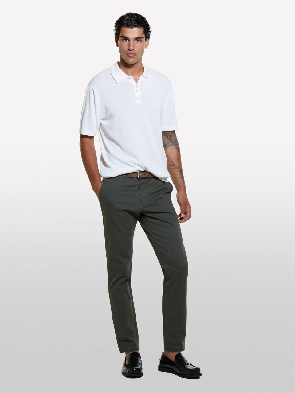 L/S POLO SHIRT Homme image number null