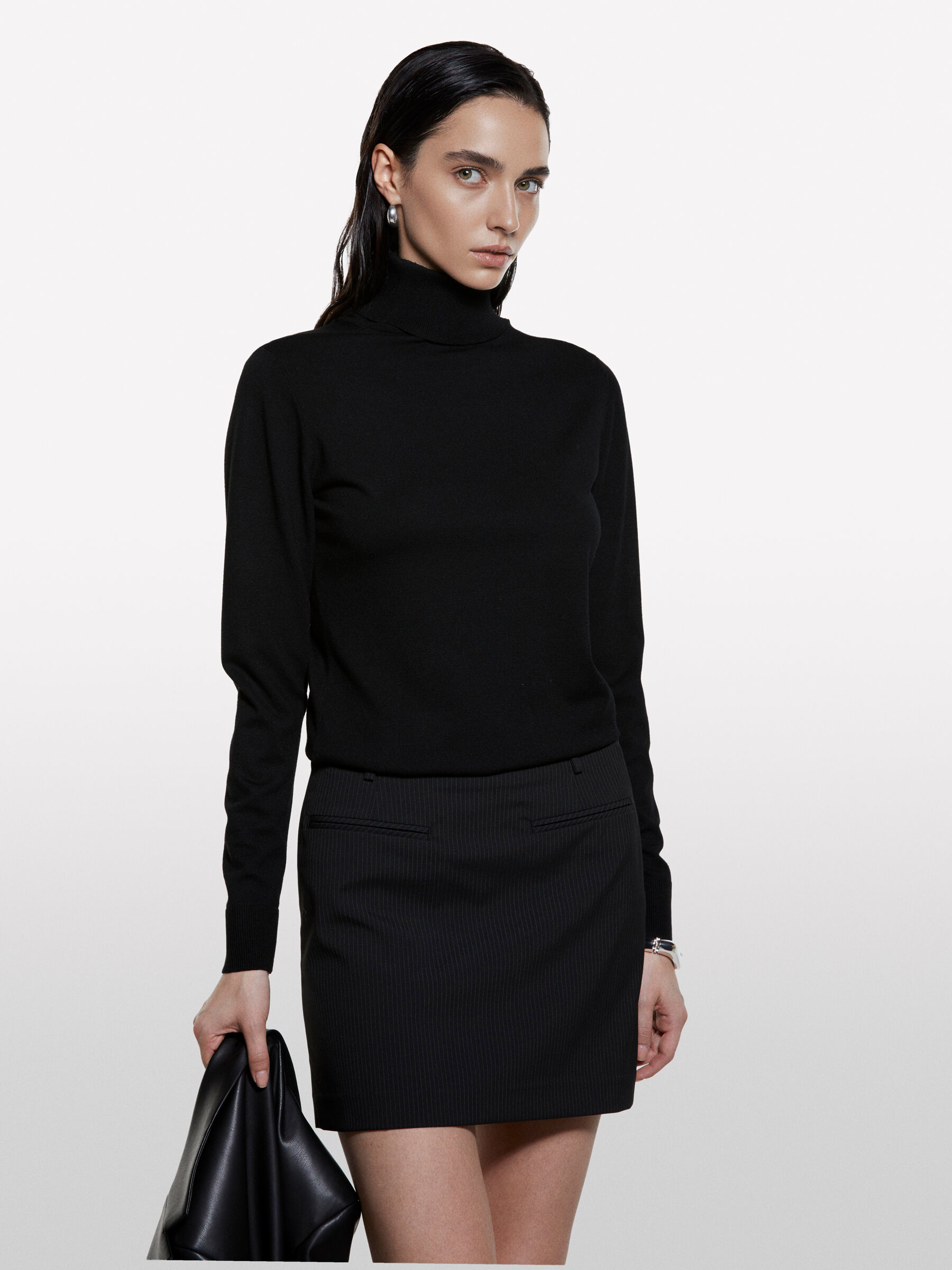 TURTLE NECK SWEATER Femme image number null