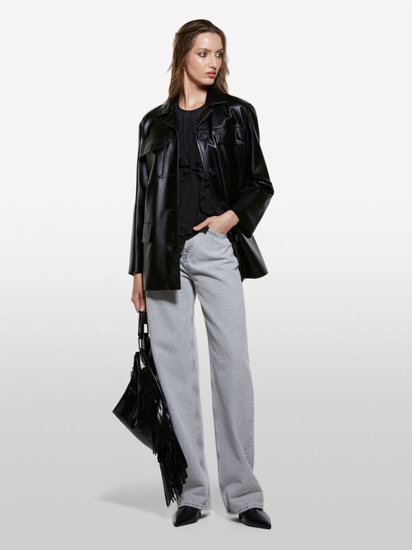 Chemise-veste avec poches - vestes et blousons pour femme | Sisley