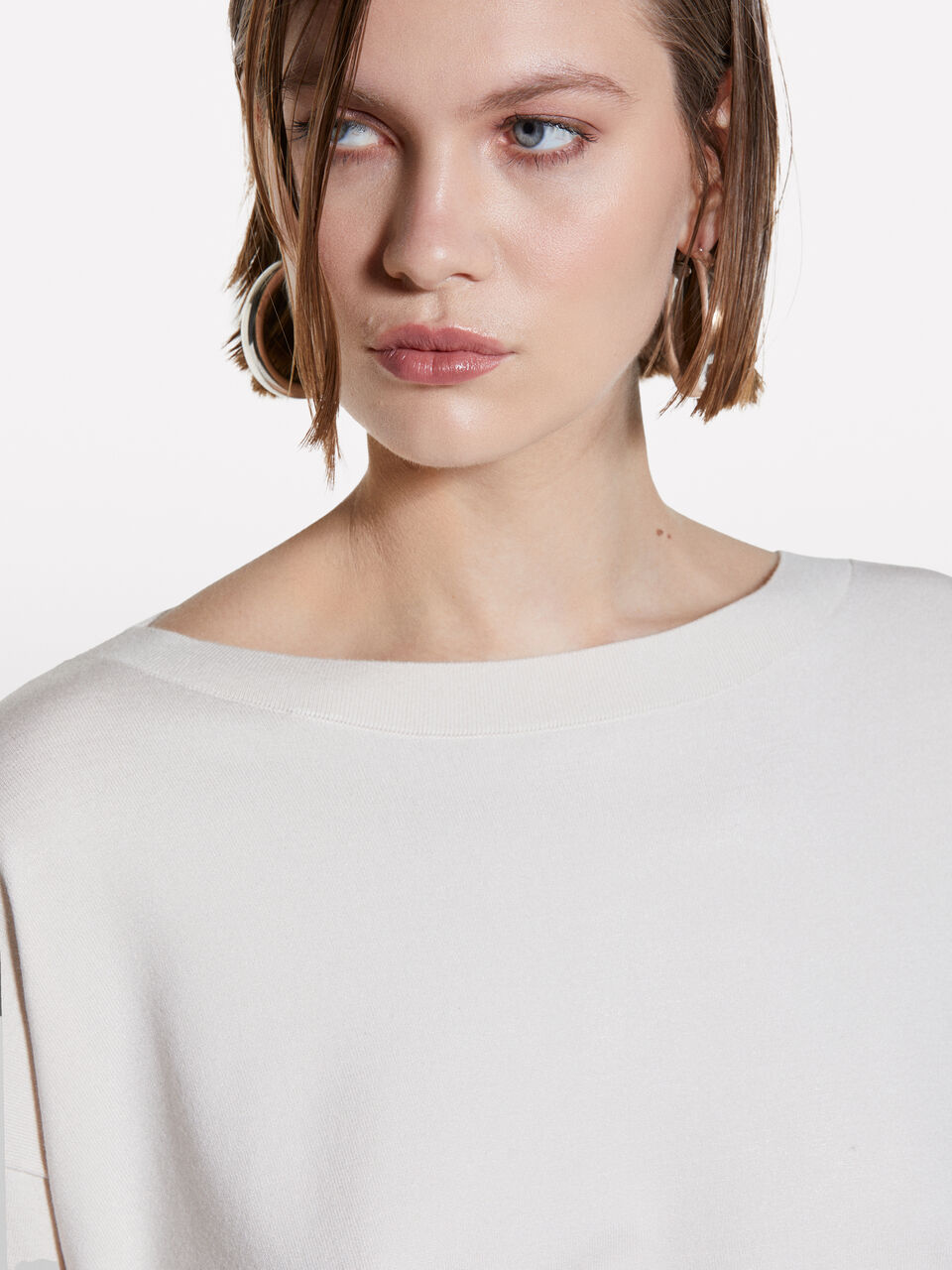 BOAT-NECK SWEAT.L/S Femme image number null