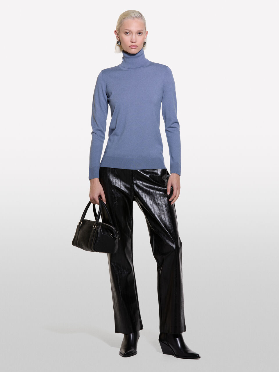 TURTLE NECK SWEATER Femme image number null