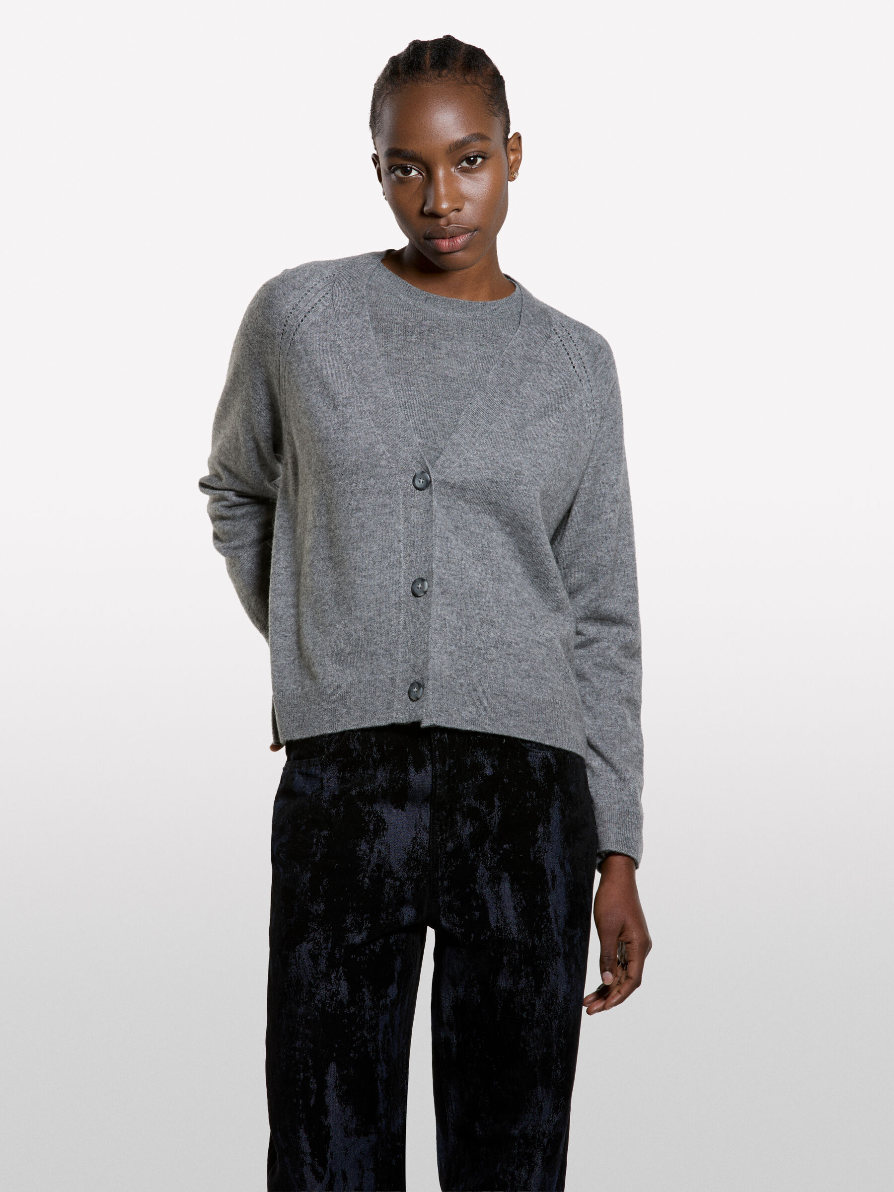 L/S CARDIGAN Femme image number null